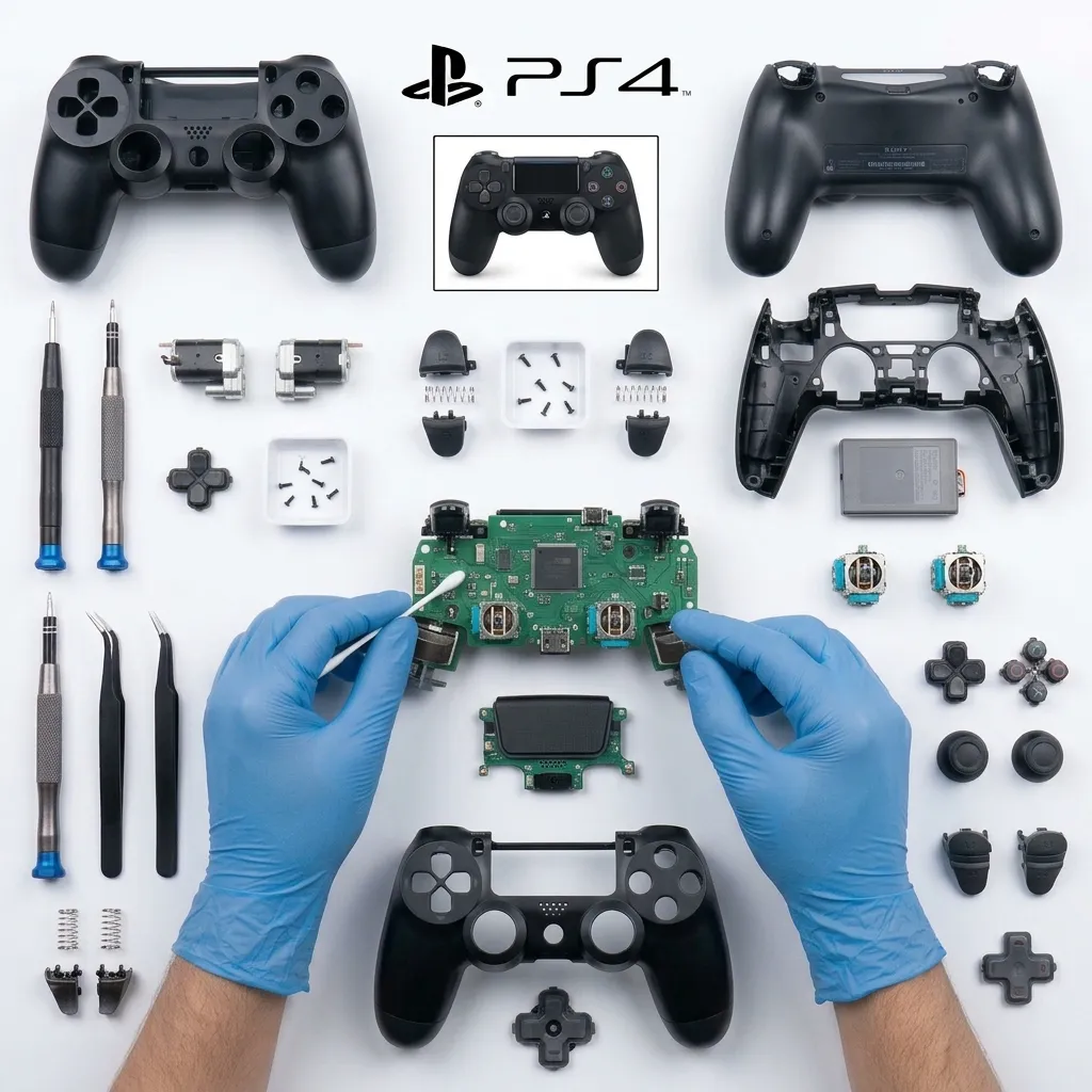 Reparación General y Puesta a Punto de Mando PS4 (DualShock 4)