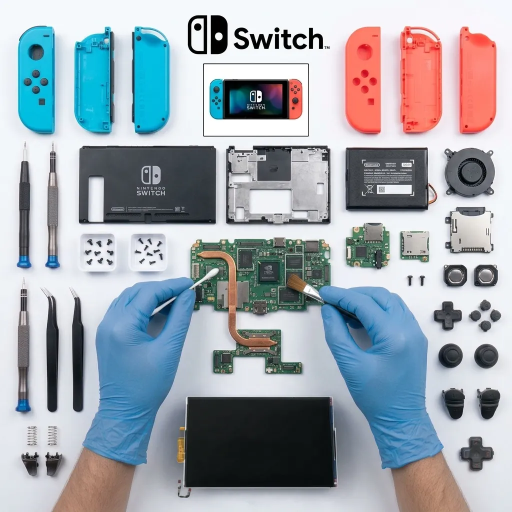 Reparación General y Mantenimiento de Nintendo Switch
